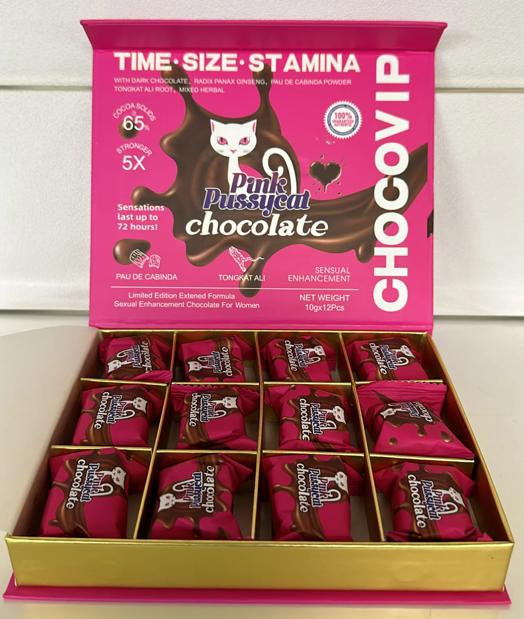 PINK PUSSYCAT CHOCOLATE