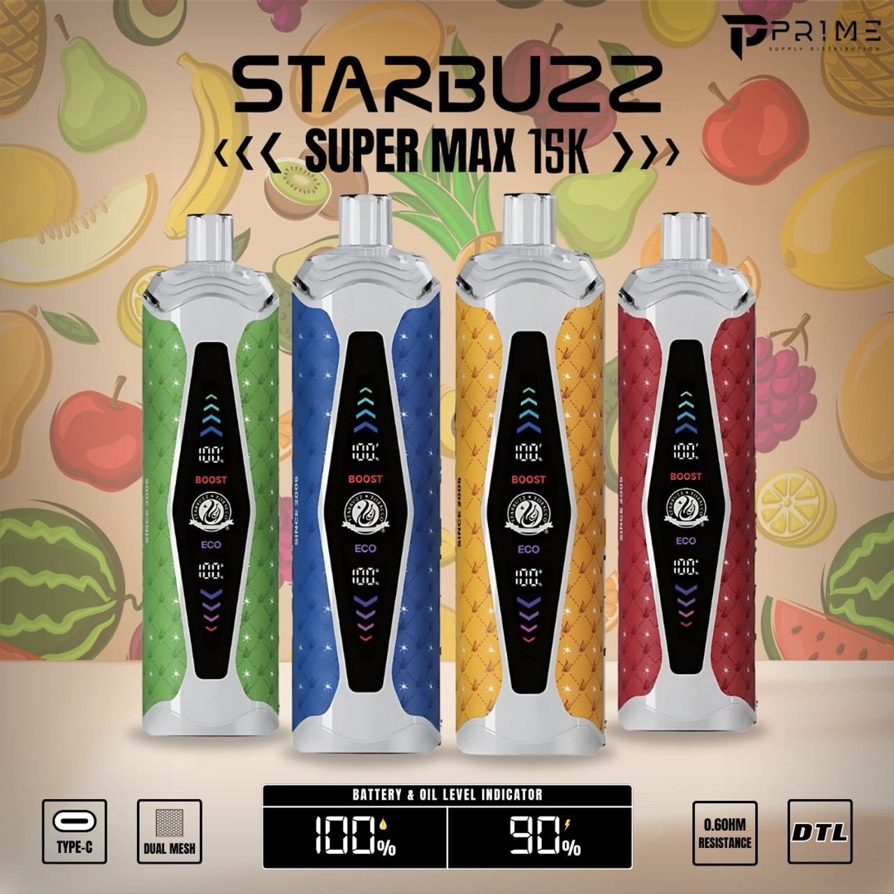 STARBUZZ SUPERMAX 15K  52911